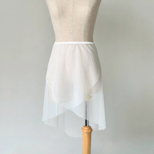 Mesh Ballet Wrap Skirt