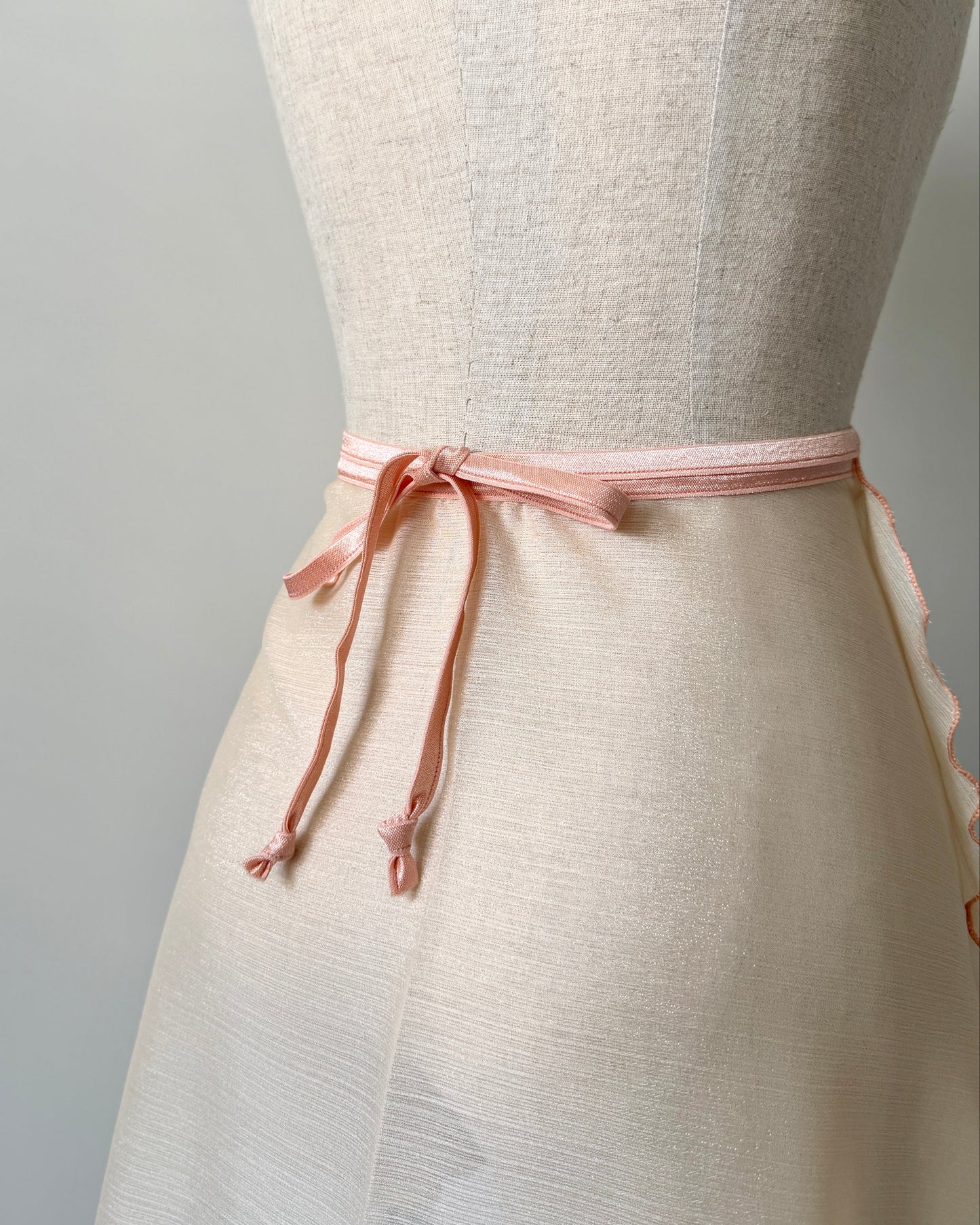 shimmer ballet wrap skirt