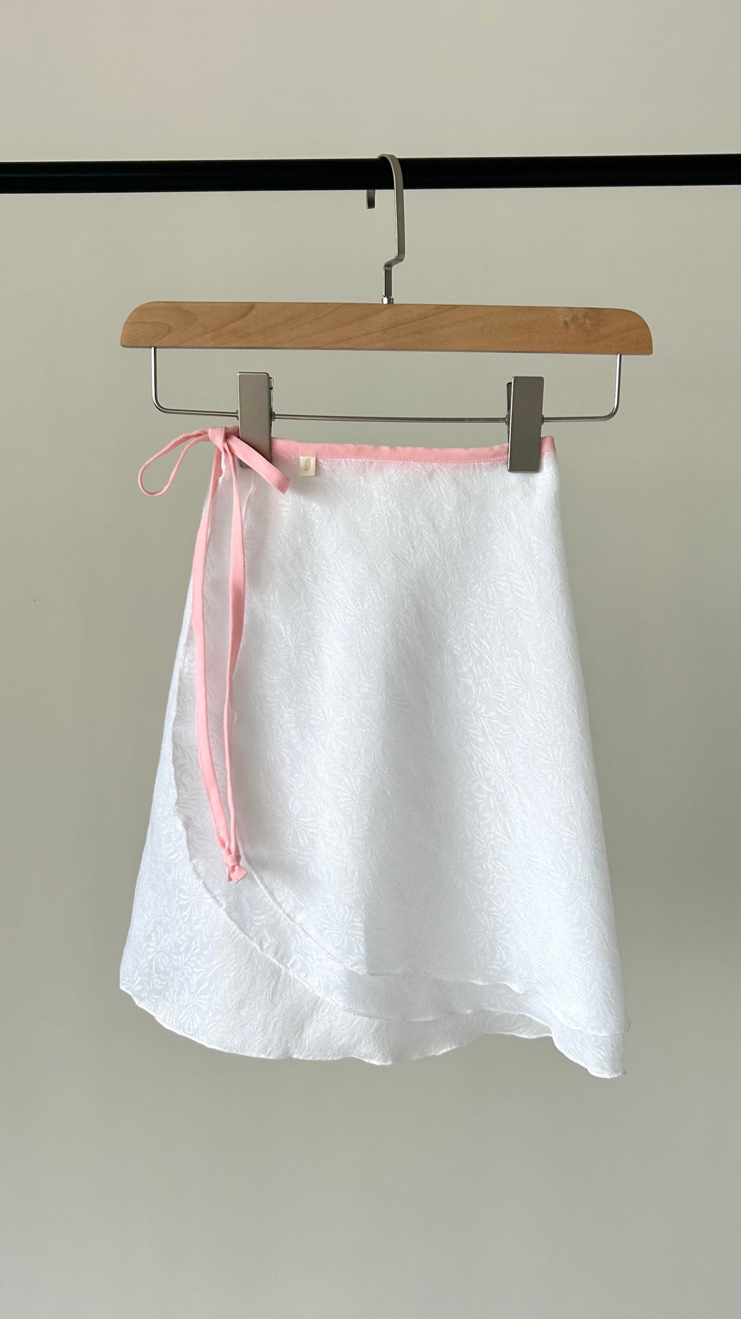 Embossed Fabric Ballet Skirt