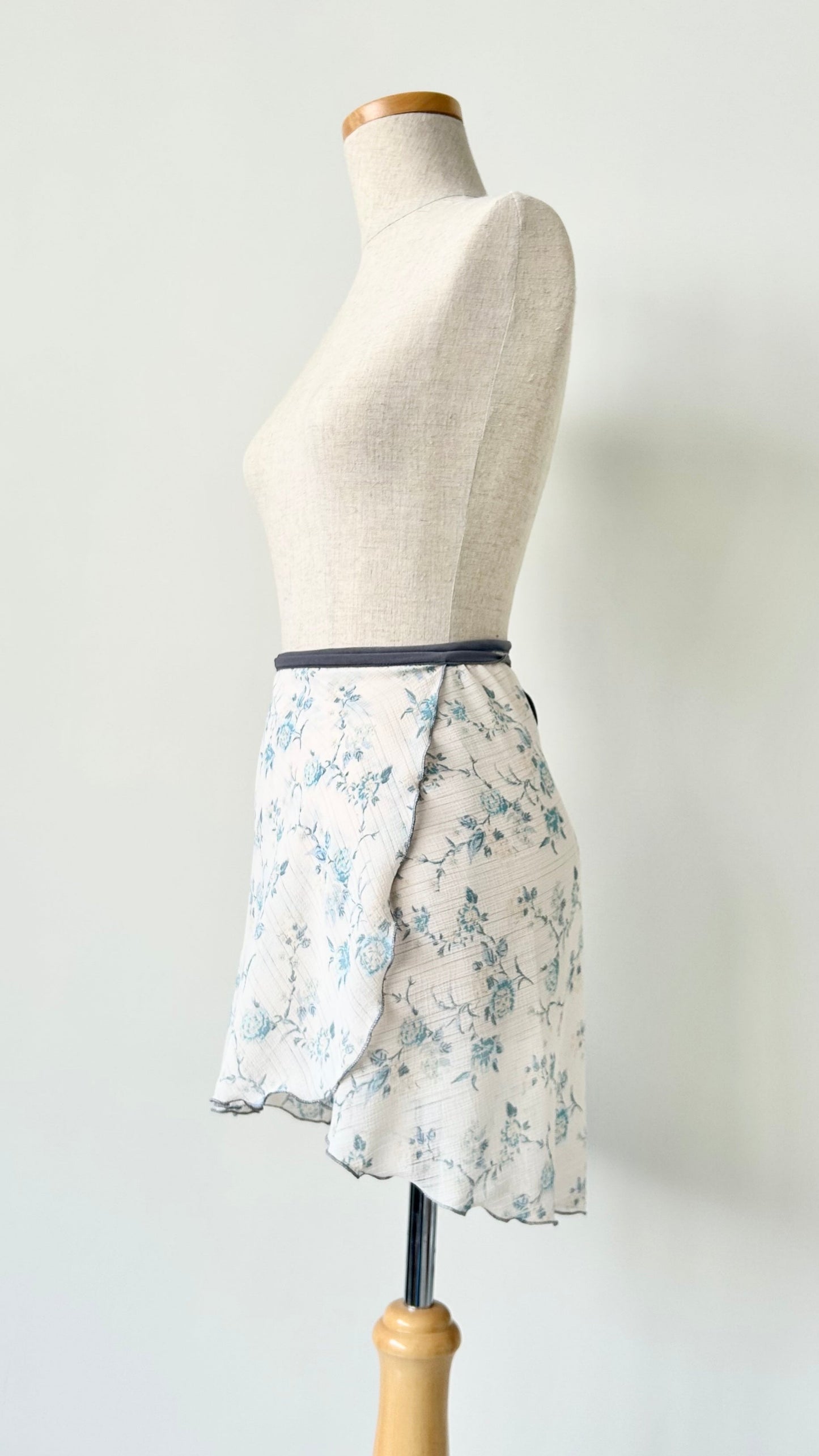 Embossed Fabric Ballet Skirt