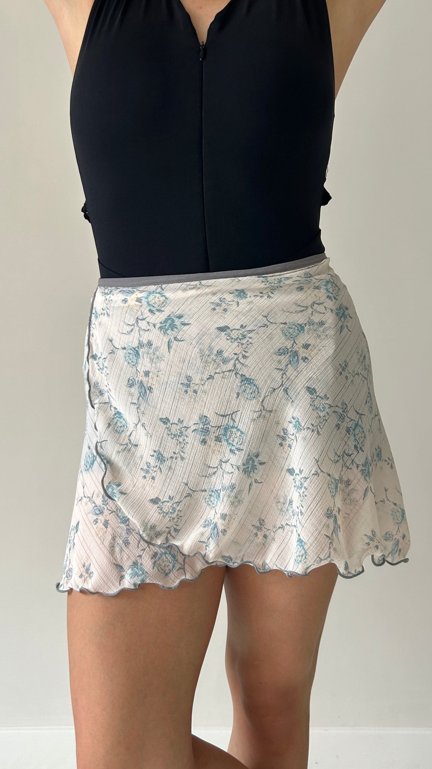 Embossed Fabric Ballet Skirt