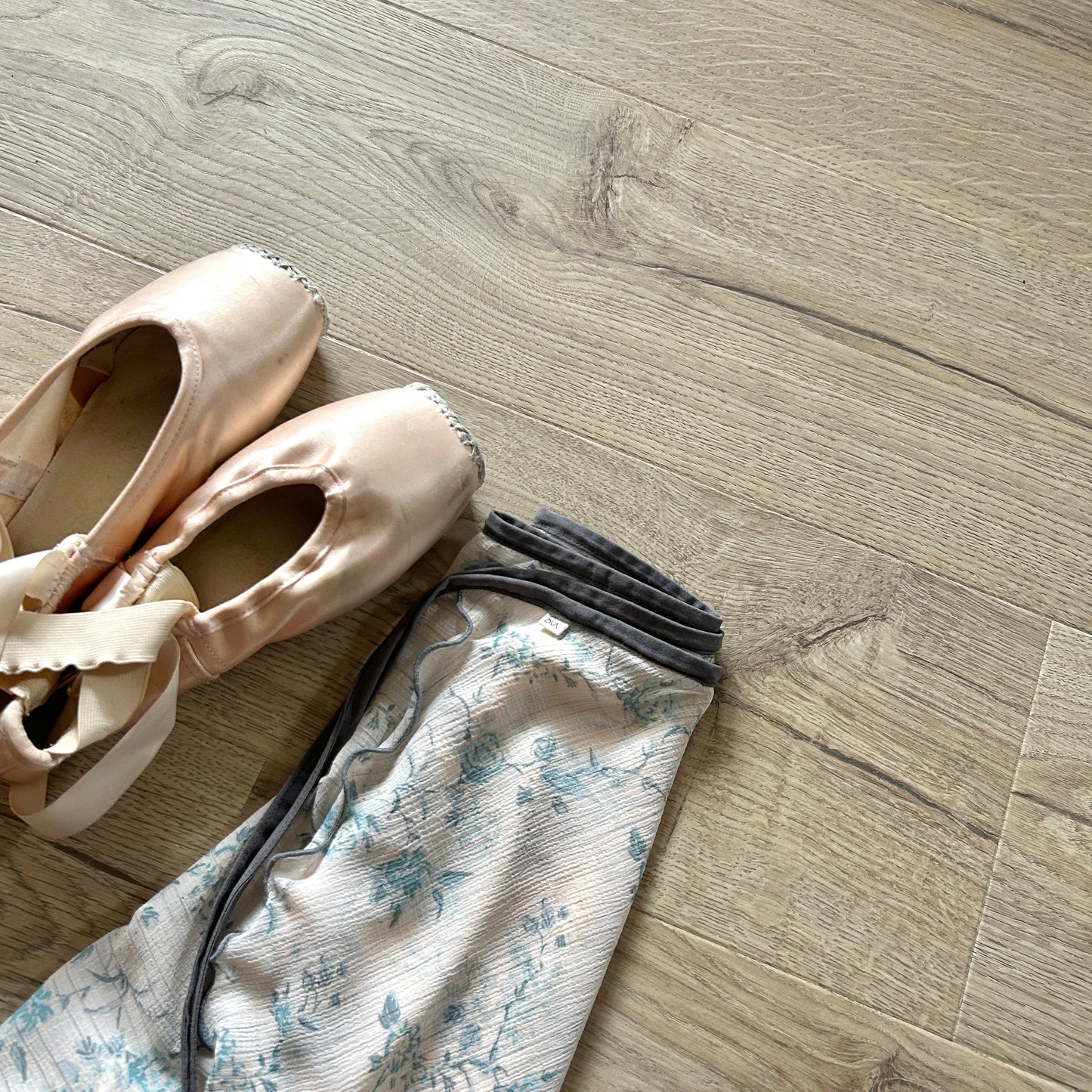 Embossed Fabric Ballet Skirt