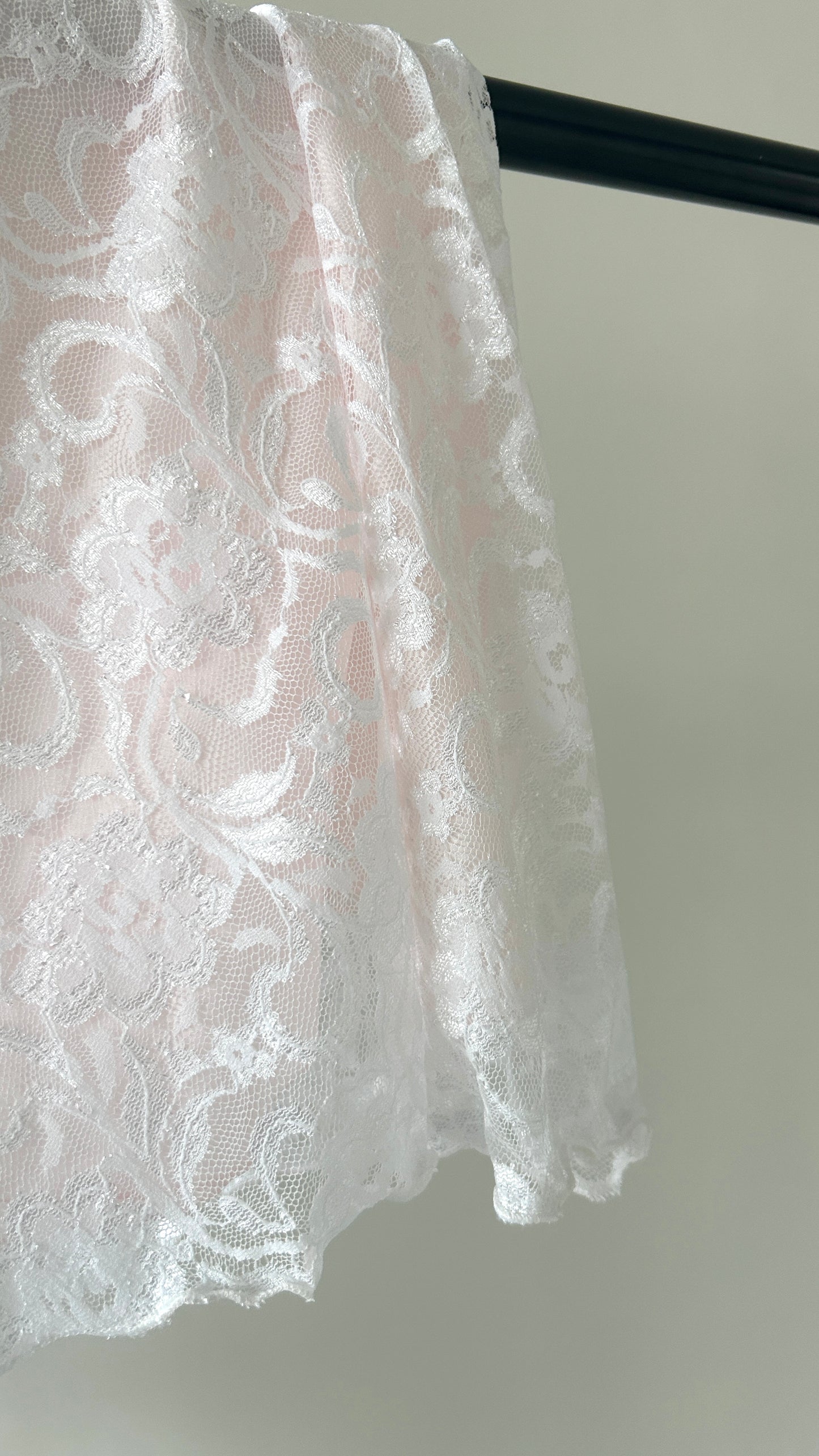 Lace Ballet Wrap Skirt(Double Layer)