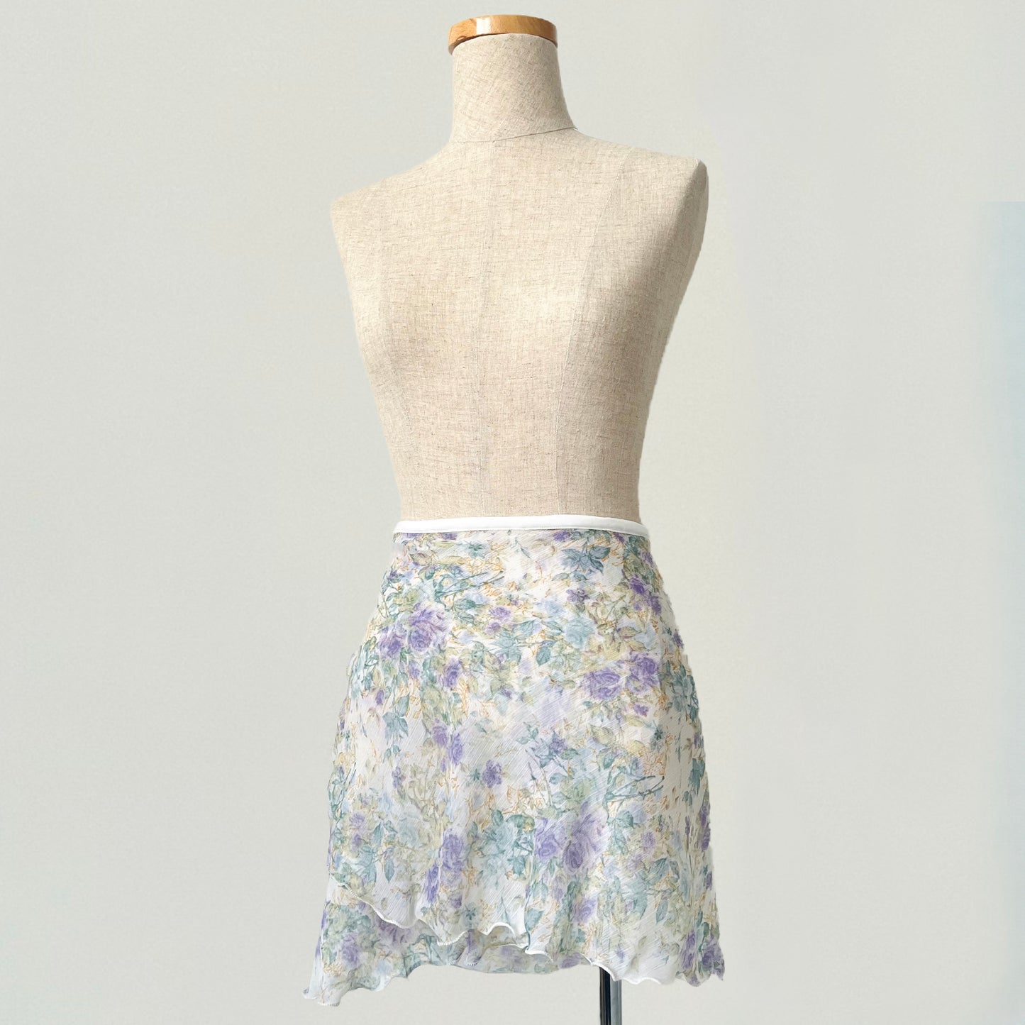 Embossed Fabric Ballet Skirt