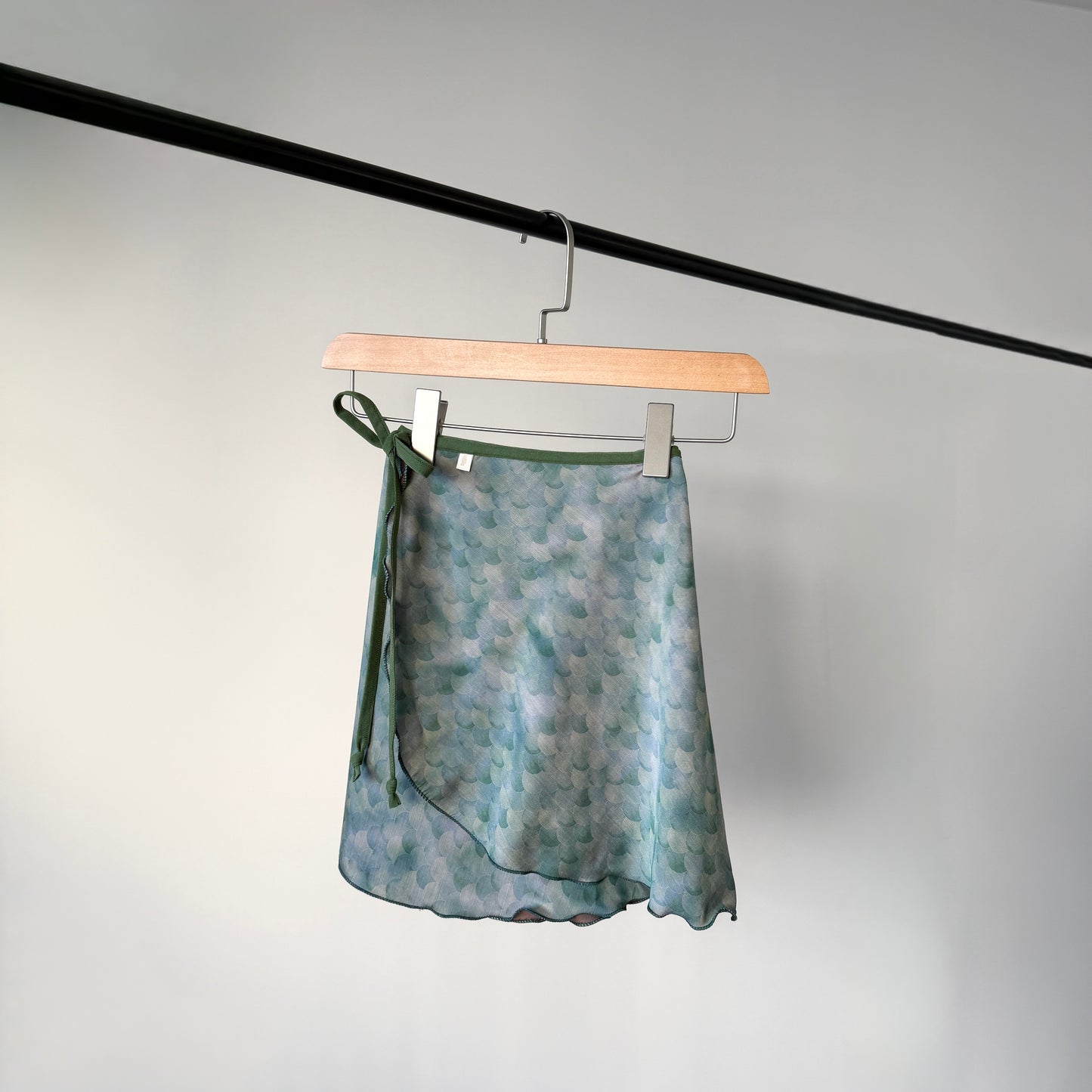 Mermaid Non-Transparent Wrap Skirt